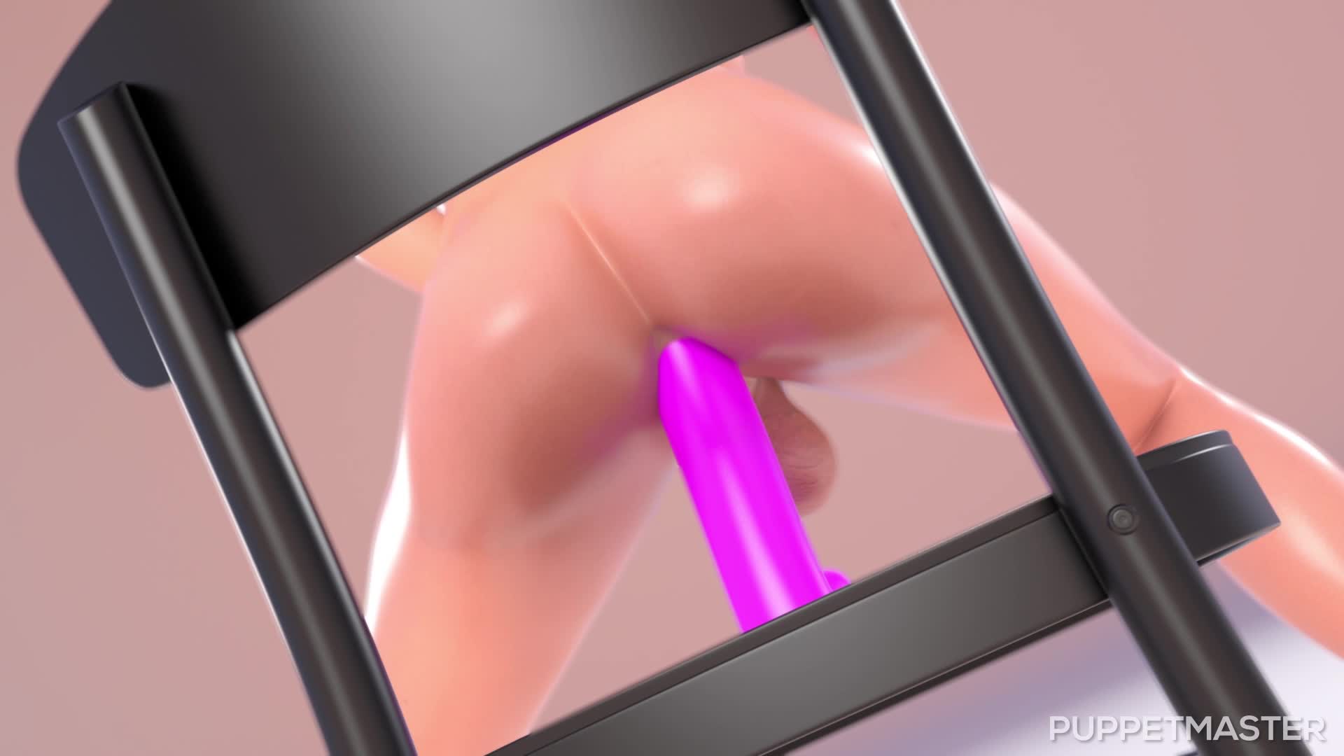 Hot blonde futanari masturbates and cums! - aShemaletube.com